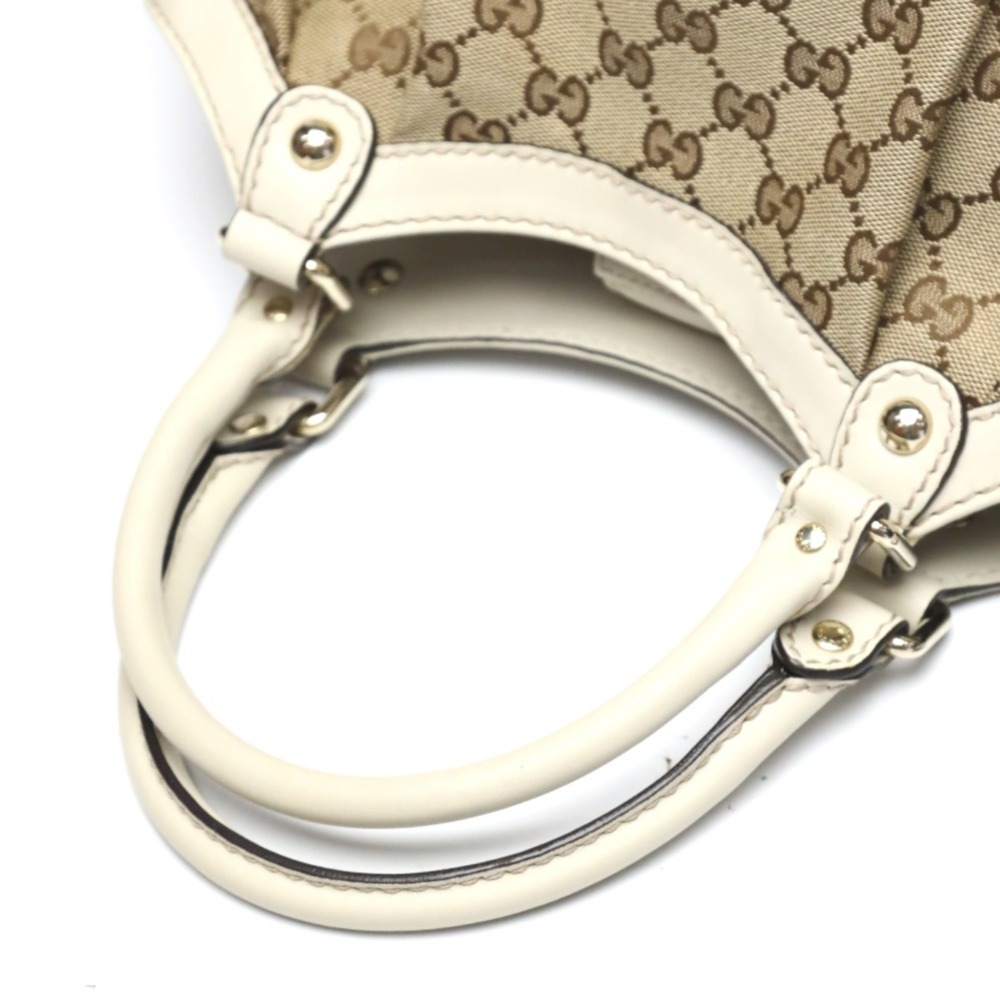 GUCCI Handbag GG Pattern Sukey Canvas 211944 Brown - Picture 10 of 10